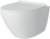Комплект Унитаз подвесной Teymi Lina Pro T40106 с микрофлитом, безободковый, белый + Инсталляция OLI 80 ECO Sanitarblock mechanic 3 в 1 с кнопкой смыва