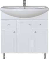 Тумба с раковиной SanStar Июнь 80 белая