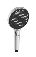 Душевая лейка Sancos Nok round SC6001CH-B хром/черный матовый 3 режима Душевая лейка Sancos Nok round SC6001CH-B хром/черный матовый 3 режима