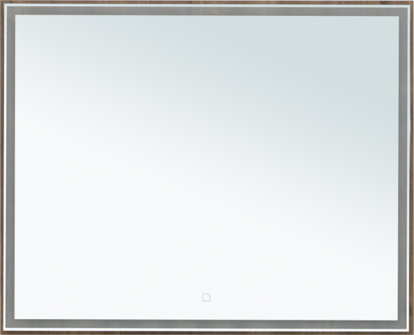 Зеркало Aquanet Nova Lite 100 дуб рустикальный, с подсветкой