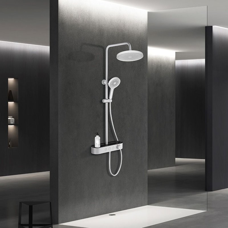 Душевая стойка AQUAme AQM8009W