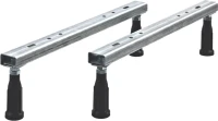 Акриловая ванна Riho Lusso Plus 170x80 см, встраиваемая, белая, на ножках, со сливом-переливом