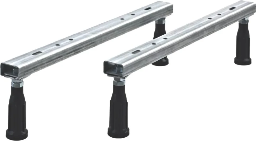 Акриловая ванна Riho Lusso Plus 170x80 см, встраиваемая, белая, на ножках, со сливом-переливом