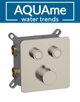 Смеситель для душа AQUAme с термостатом встраиваемый AQM8811BN