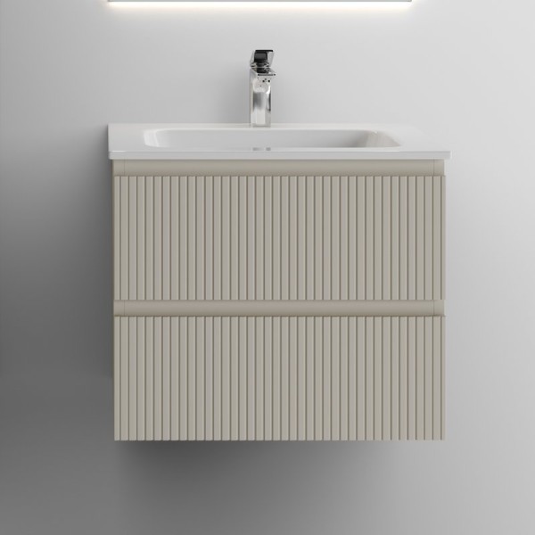 Тумба с раковиной Sancos Snob T 60 см, beige soft