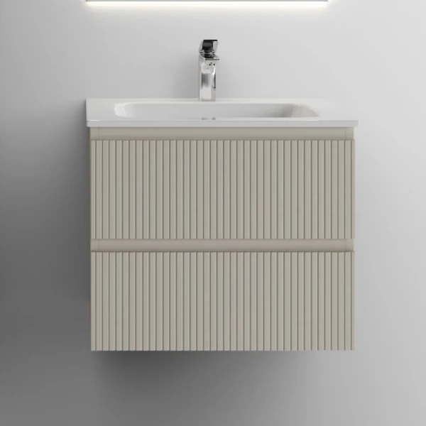 Тумба с раковиной Sancos Snob T 60 см, beige soft