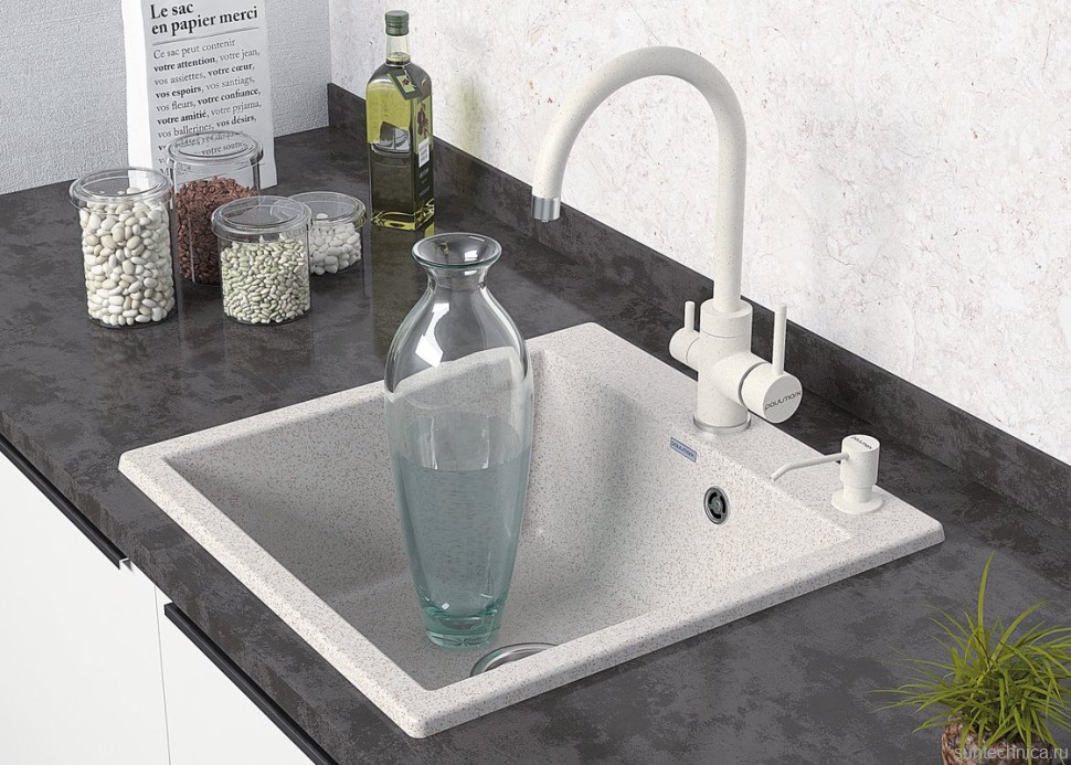 Мойка кухонная Paulmark Kante 50 PM105152-BE бежевый