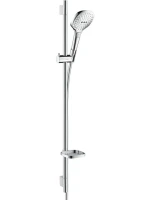 Комплект для ванной Hansgrohe Metris 31080000 + Metris 31480000 + душевой гарнитур Raindance Select E 120 26621400