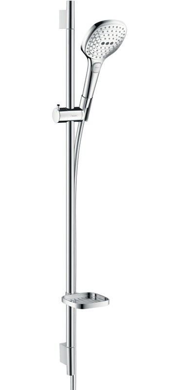 Комплект для ванной Hansgrohe Metris 31080000 + Metris 31480000 + душевой гарнитур Raindance Select E 120 26621400