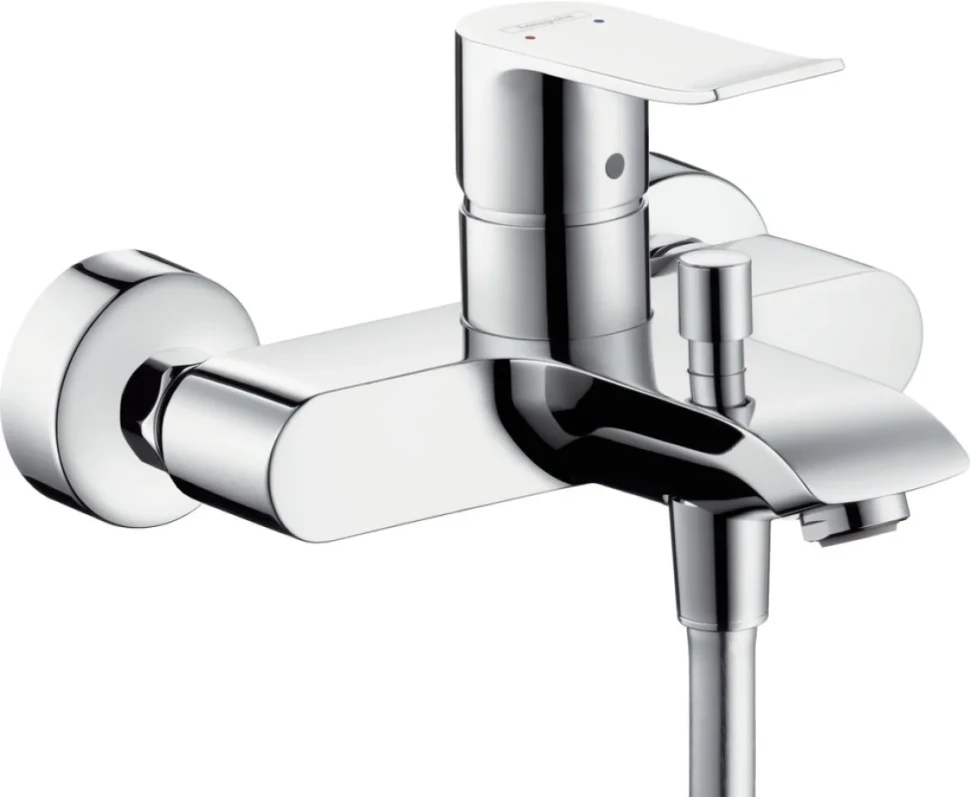 Комплект для ванной Hansgrohe Metris 31080000 + Metris 31480000 + душевой гарнитур Raindance Select E 120 26621400