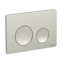 Кнопка смыва для унитаза Ceramicanova CN12-001BN пластик, цвет брашированный никель