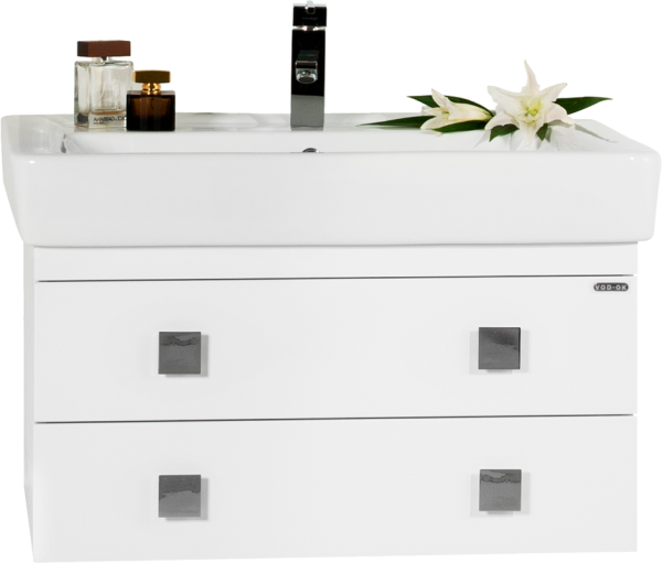 Тумба под раковину Vod-Ok Квадро 80 белая