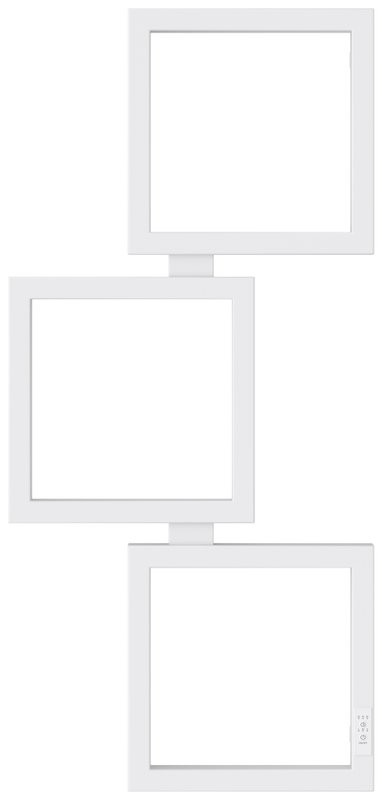 Полотенцесушитель электрический Сунержа Этюд ES 30-0847-1050 105x50 см, подключение справа, матовый белый