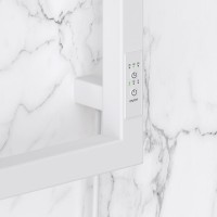 Полотенцесушитель электрический Сунержа Этюд ES 30-0847-1050 105x50 см, подключение справа, матовый белый