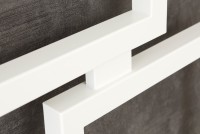 Полотенцесушитель электрический Сунержа Этюд ES 30-0847-1050 105x50 см, подключение справа, матовый белый