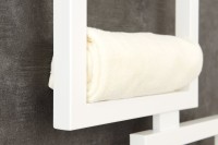 Полотенцесушитель электрический Сунержа Этюд ES 30-0847-1050 105x50 см, подключение справа, матовый белый