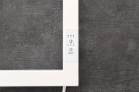 Полотенцесушитель электрический Сунержа Этюд ES 30-0847-1050 105x50 см, подключение справа, матовый белый