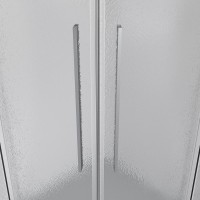Душевой уголок Niagara Nova NG-3625-34 80x80, профиль хром, стекло шиншилла