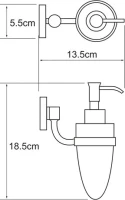 Дозатор Wasserkraft Rhein K-6299 Дозатор Wasserkraft Rhein K-6299