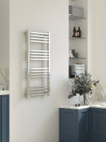 Полотенцесушитель водяной Сунержа Модус Pro 00-0450-1050 100x55 см, глянцевый хром, лесенка