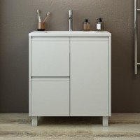 Тумба под раковину без столешницы Emmy Вега 70 белая