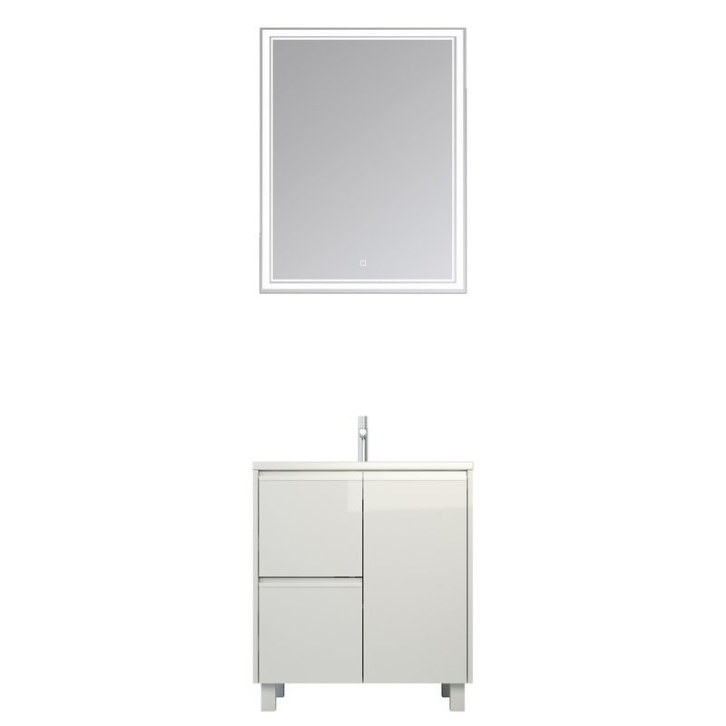 Тумба под раковину без столешницы Emmy Вега 70 белая