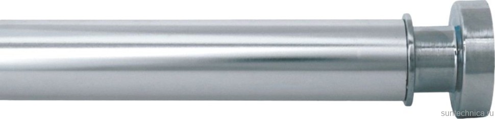 Телескопический карниз IDDIS 030A200I14 хром глянцевый