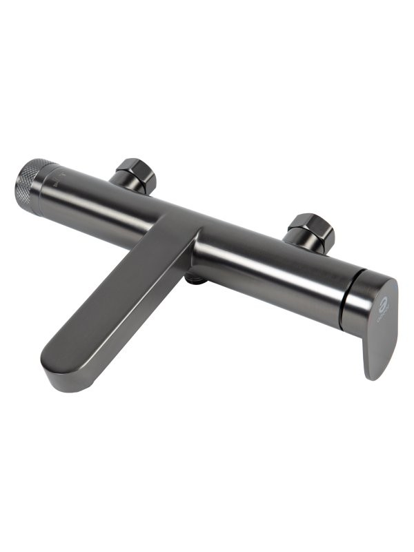 Смеситель для ванны с душем Agger Sweet A2710055 оружейная сталь матовая