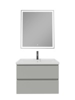 Мебель для ванной комнаты SanStar Riana 70 подвесная, grey, раковина Фостер 70