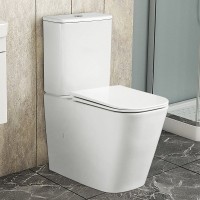 Унитаз-компакт напольный AZARIO Esconda AZ-1255A глянцевый белый