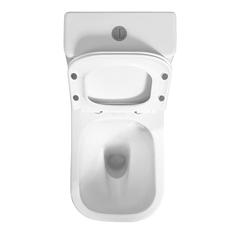 Унитаз-компакт напольный AZARIO Esconda AZ-1255A глянцевый белый