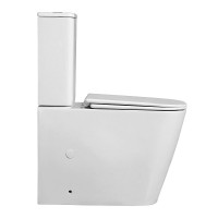 Унитаз-компакт напольный AZARIO Esconda AZ-1255A глянцевый белый