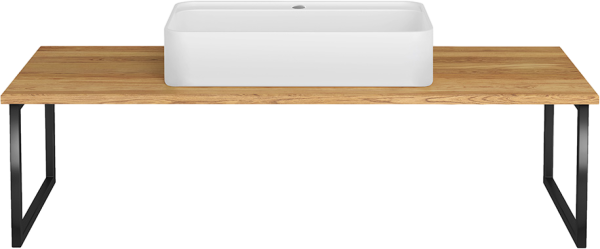 Столешница с раковиной ASB-Woodline Оливия 100