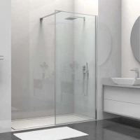Душевая перегородка Walk-In VSW-1HS100CL, 1000*2000, хром, стекло прозрачное