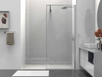Душевая перегородка Walk-In VSW-1HS100CL, 1000*2000, хром, стекло прозрачное
