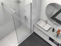 Душевая перегородка Walk-In VSW-1HS100CL, 1000*2000, хром, стекло прозрачное