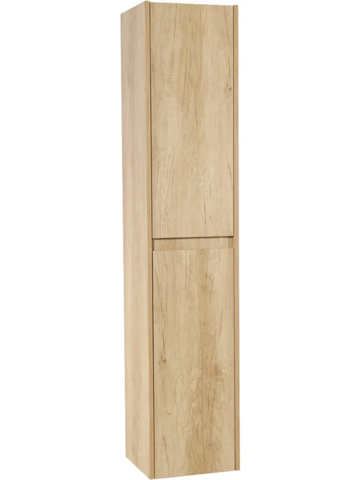 Шкаф пенал для ванной BelBagno Kraft L rovere nebrasca nature