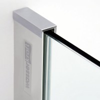 Душевая дверь в нишу Wasserkraft Aller 10H05RBLACK MATT 120 см