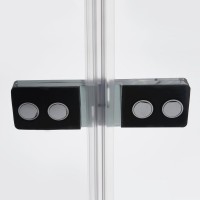 Душевая дверь в нишу Wasserkraft Aller 10H05RBLACK MATT 120 см