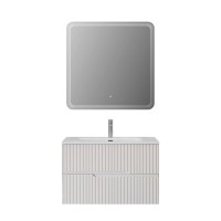 Мебель для ванной комнаты Cezares Duet 90 bianco lucido, раковина Cezares CZR-8095-90
