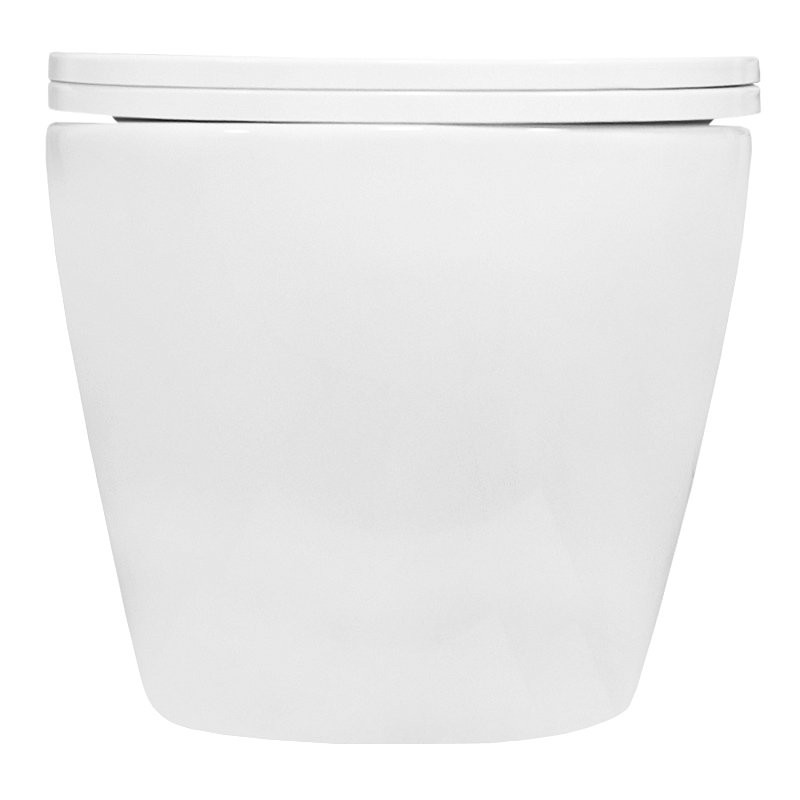 Унитаз подвесной AZARIO Blanco AZ-9003WT безободковый, с микролифтом, глянцевый белый