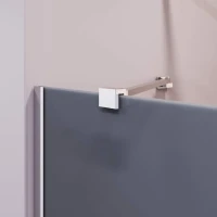 Шторка на ванну RGW SC-150 70 см, профиль хром, стекло серое
