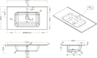 Мебель для ванной комнаты BelBagno Etna 80 rovere bianco