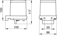 Дозатор Keuco Collection Moll 12752 хром, антрацит Дозатор Keuco Collection Moll 12752 хром, антрацит