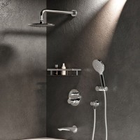 Душевой комплект AM.PM X-Joy FT85A3RH10 С ВНУТРЕННЕЙ ЧАСТЬЮ, хром