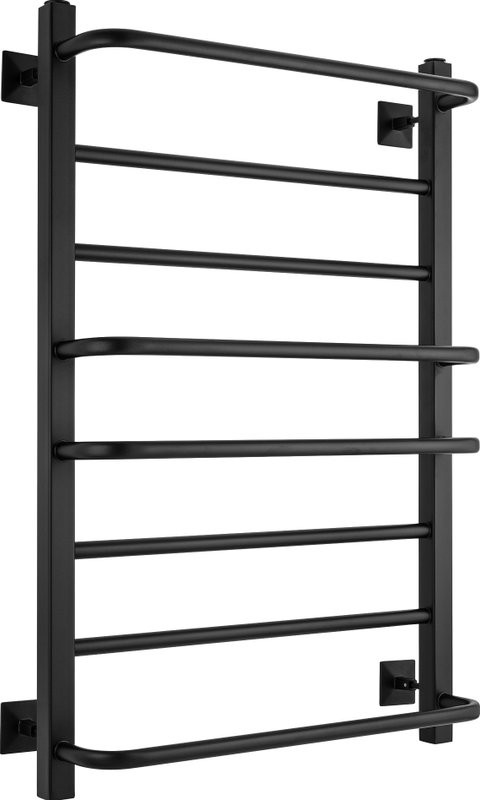 Полотенцесушитель водяной Secado Модена 2 85x55 см, матовый черный, лесенка