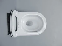Унитаз подвесной Ceramicanova Voga смыв торнадо 3.0, сиденье микролифт, белый, CN4012T