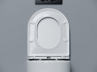 Унитаз подвесной Ceramicanova Voga смыв торнадо 3.0, сиденье микролифт, белый, CN4012T Унитаз подвесной Ceramicanova Voga смыв торнадо 3.0, сиденье микролифт, белый, CN4012T