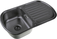 Мойка кухонная Zorg Inox PVD SZR 7749  GRAFIT графит