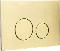 Кнопка смыва Boheme 649-MG ультраплоская, matt gold